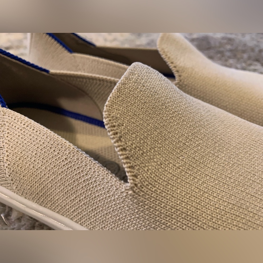 Rothy’s Original Slip On Sneaker - Light Grey - Picture 11 of 11